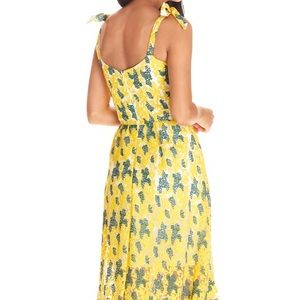 DRESS THE POPULATION Wren Tie Shoulder Dress